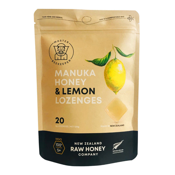 Manuka Honey & Lemon Lozenges