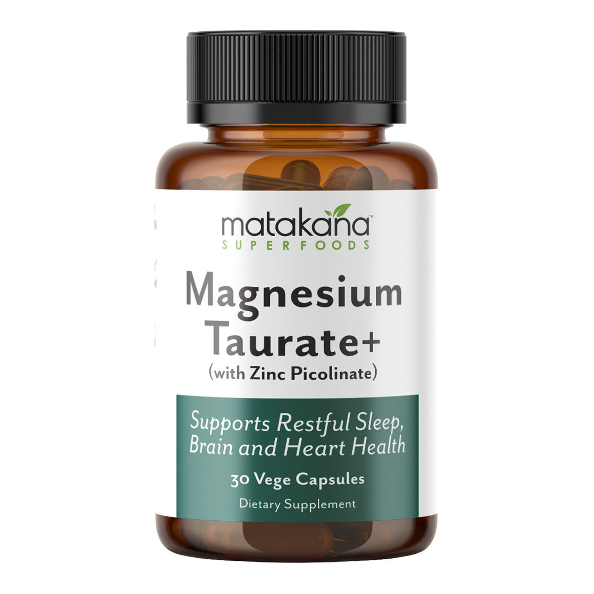 Matakana Superfoods Magnesium Taurate+ with Zinc Picolinate _1