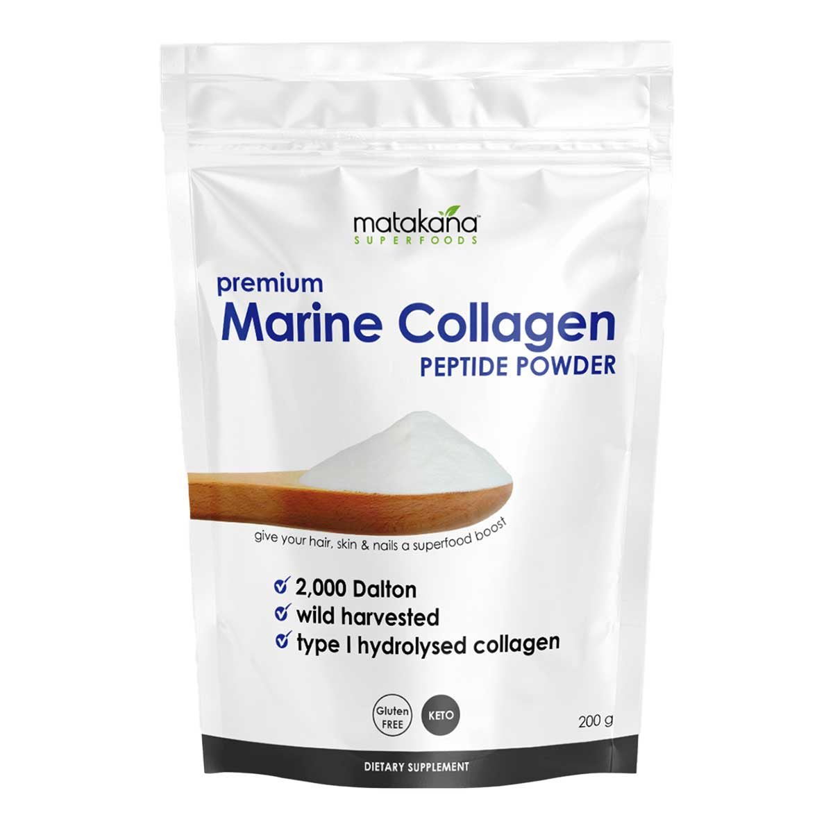 Matakana Superfoods Premium Marine Collagen Peptide Powder _1