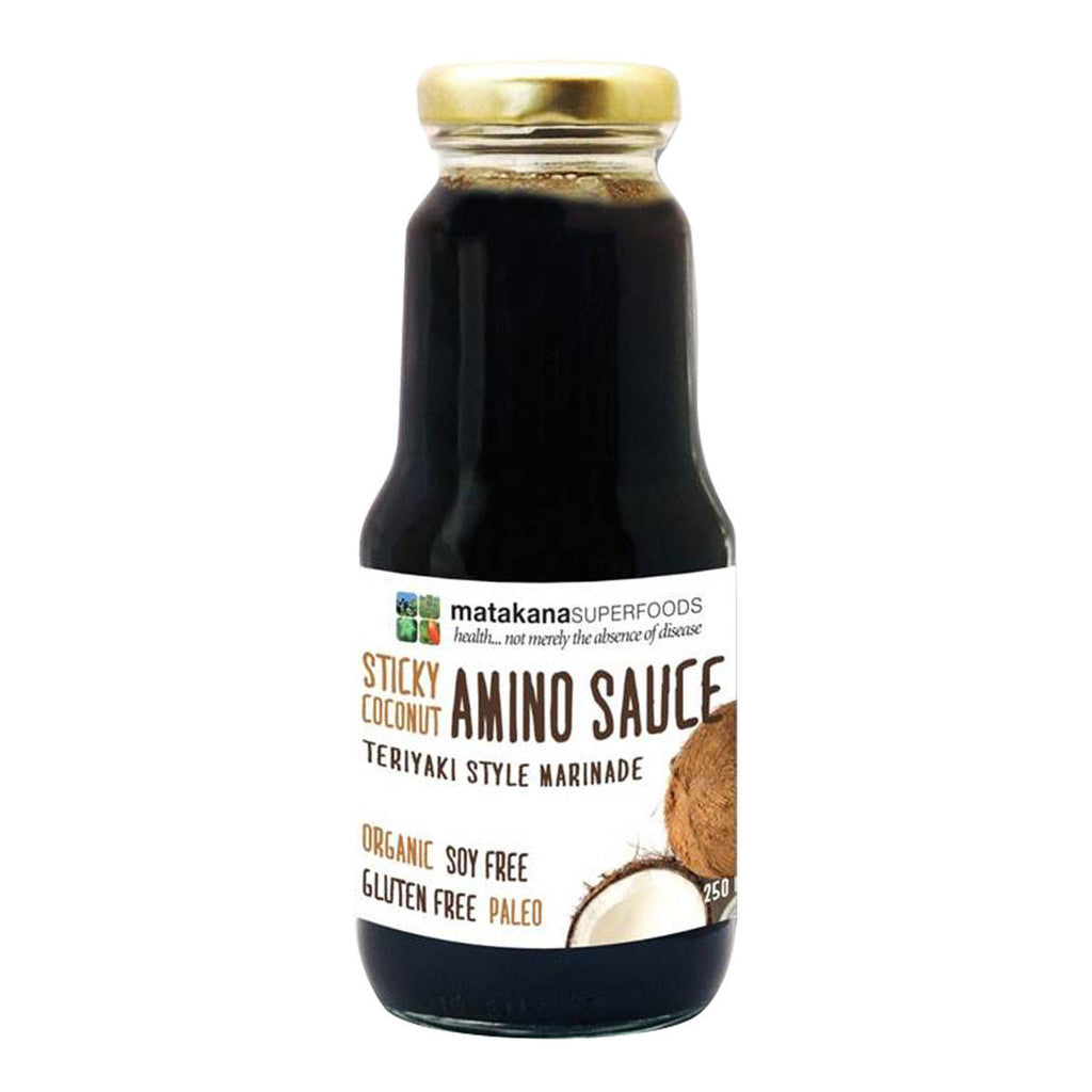 Matakana Superfoods Sticky Coconut Amino Sauce Organic - Teriyaki Style_1