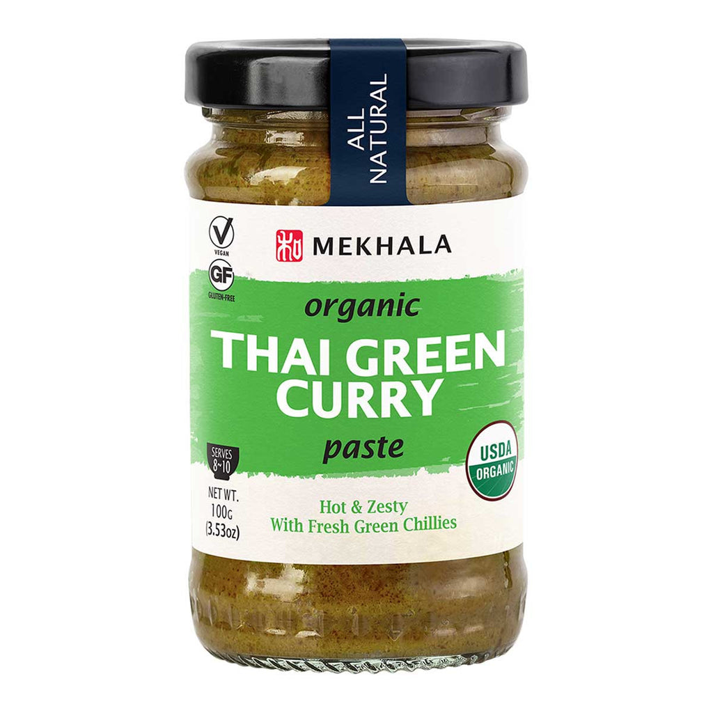 Mekhala Organic Thai Green Curry Paste _1