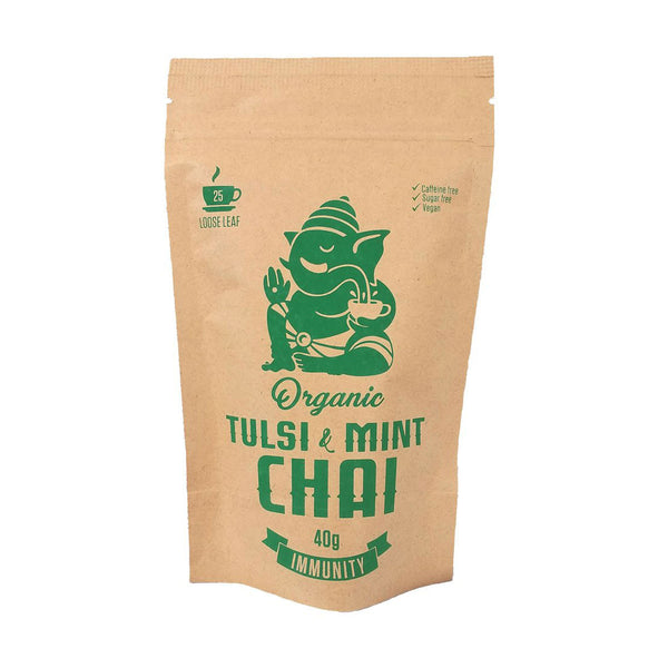 Organic Tulsi & Mint Chai