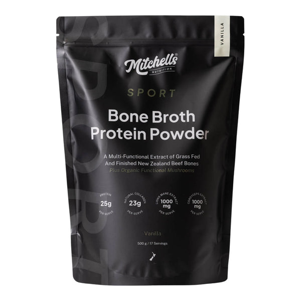 Bone Broth Protein Powder SPORT Natural Vanilla