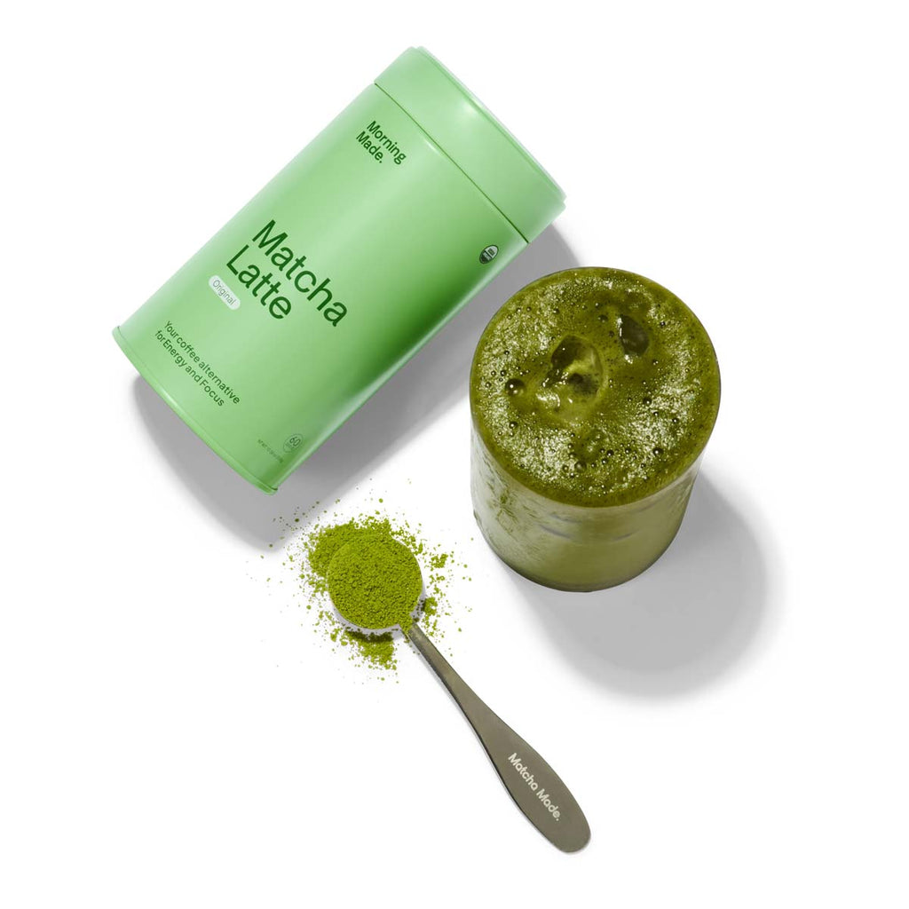 Morning Made Matcha Latte - Sweetened Blend_3