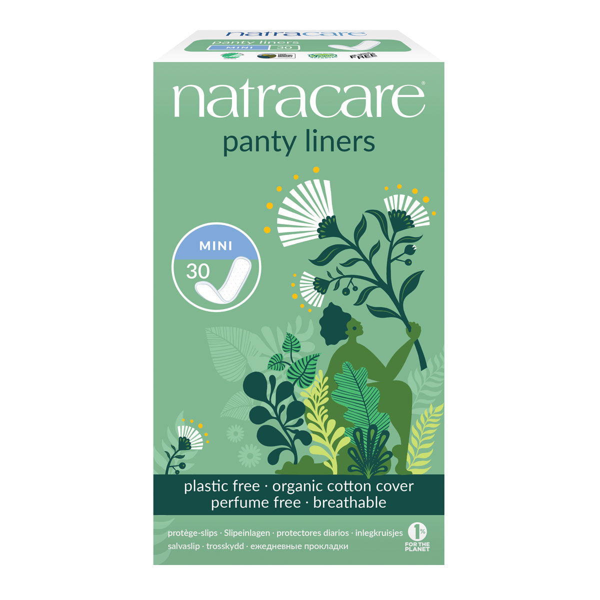 Natracare Natural Panty Liners Mini_1