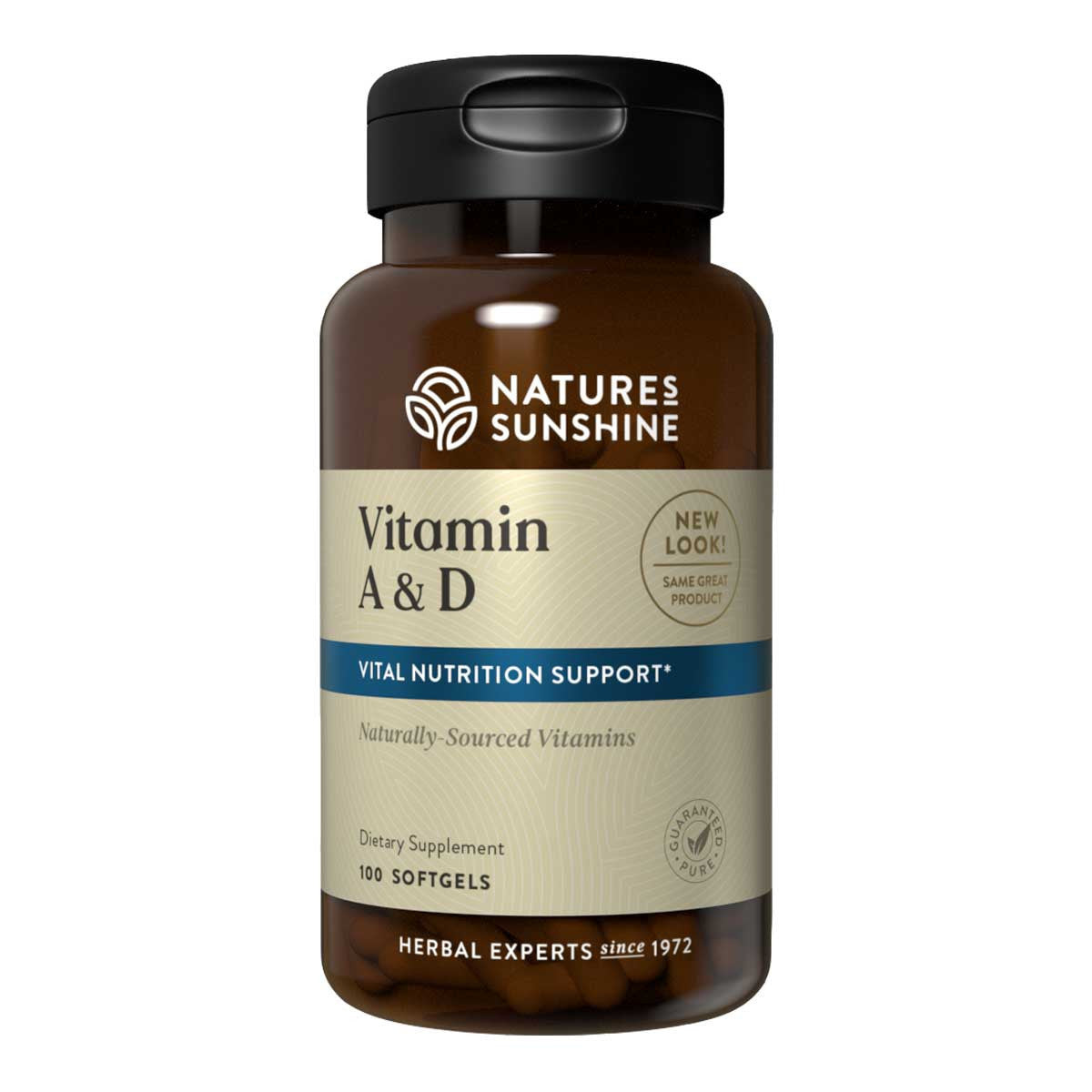 Natures Sunshine Vitamin A and D_1