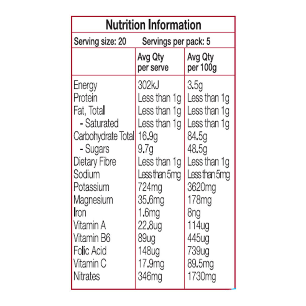 Nature's Way Beetroot Organic Superfoods Powder Sports Performance & Stamina _2