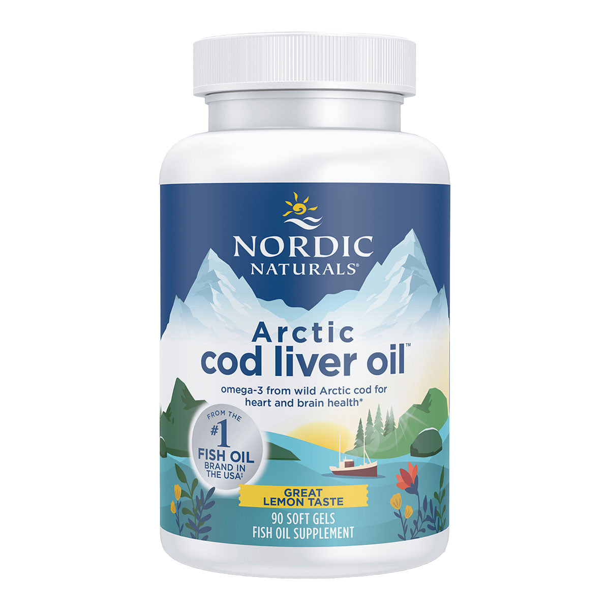 Nordic Naturals Arctic Cod Liver Oil Softgels _1