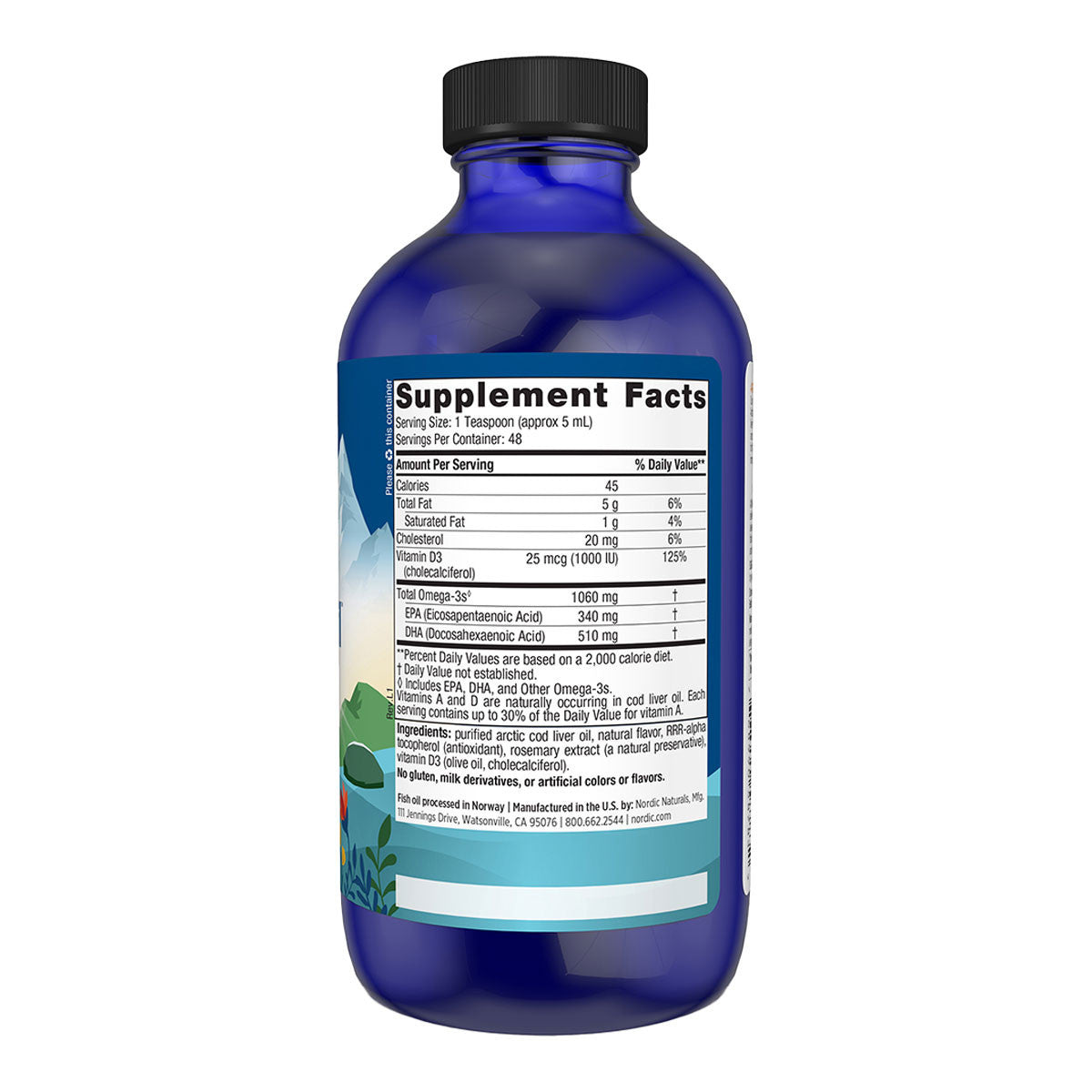 Nordic Naturals Arctic-D Cod Liver Oil _2