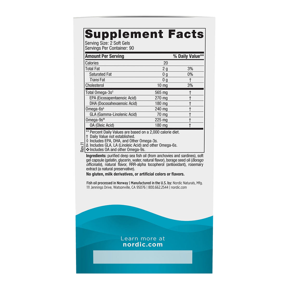 Nordic Naturals Complete Omega _5