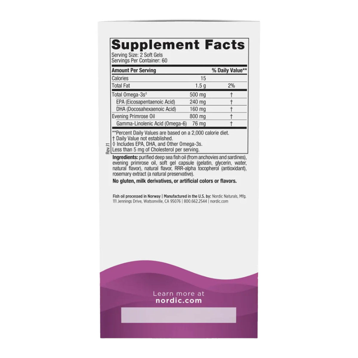 Nordic Naturals Omega Woman - EPO Blend _3