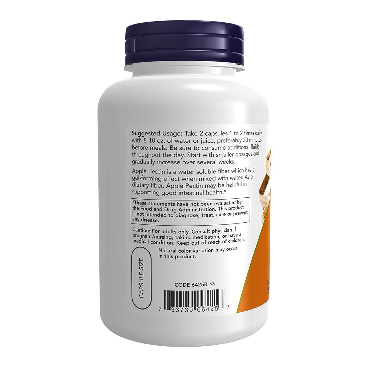 NOW foods Apple Pectin 700mg _3