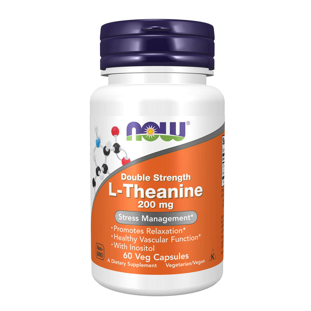 NOW foods L-Theanine Double Strength 200mg_1