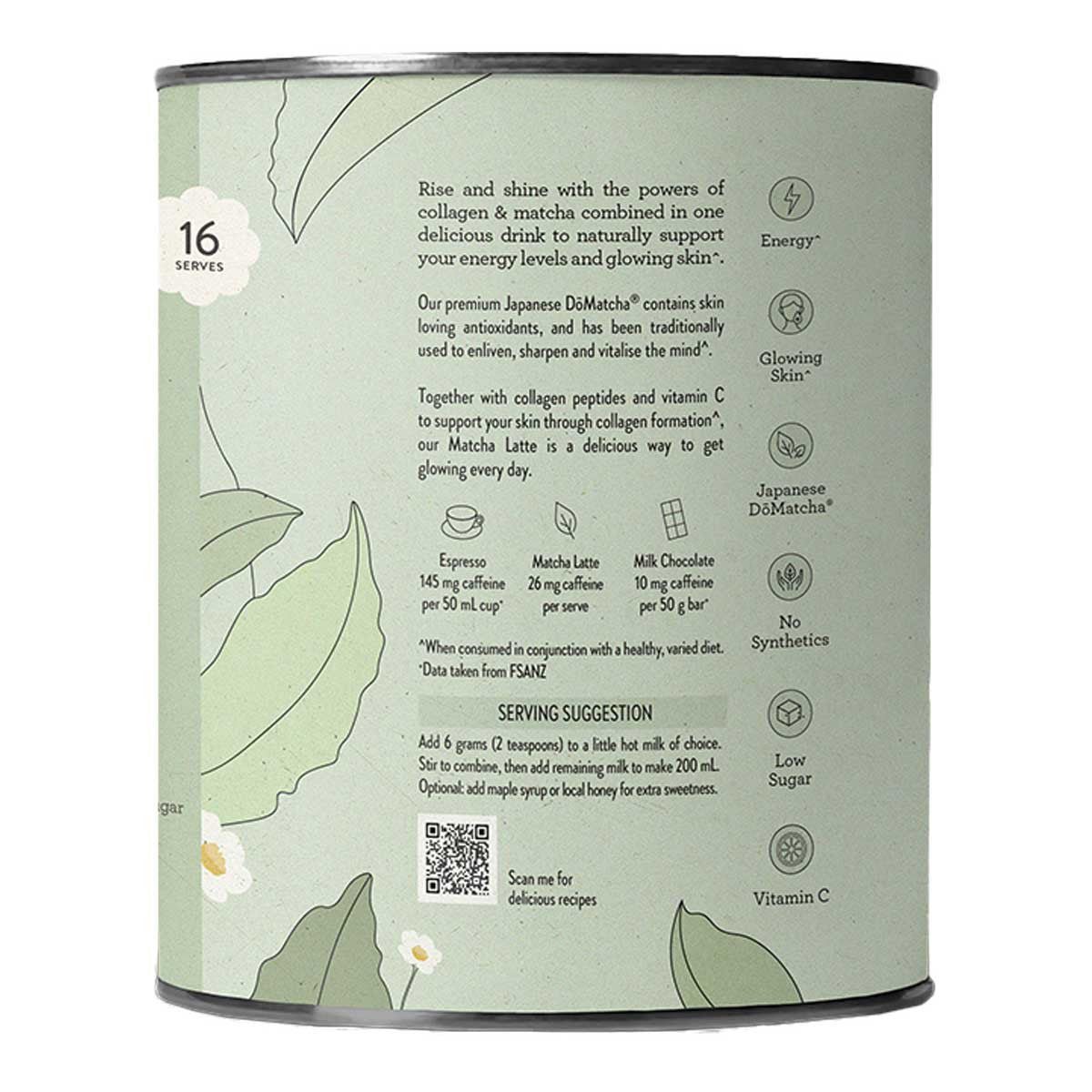 Nutra Organics Collagen Matcha Latte _2