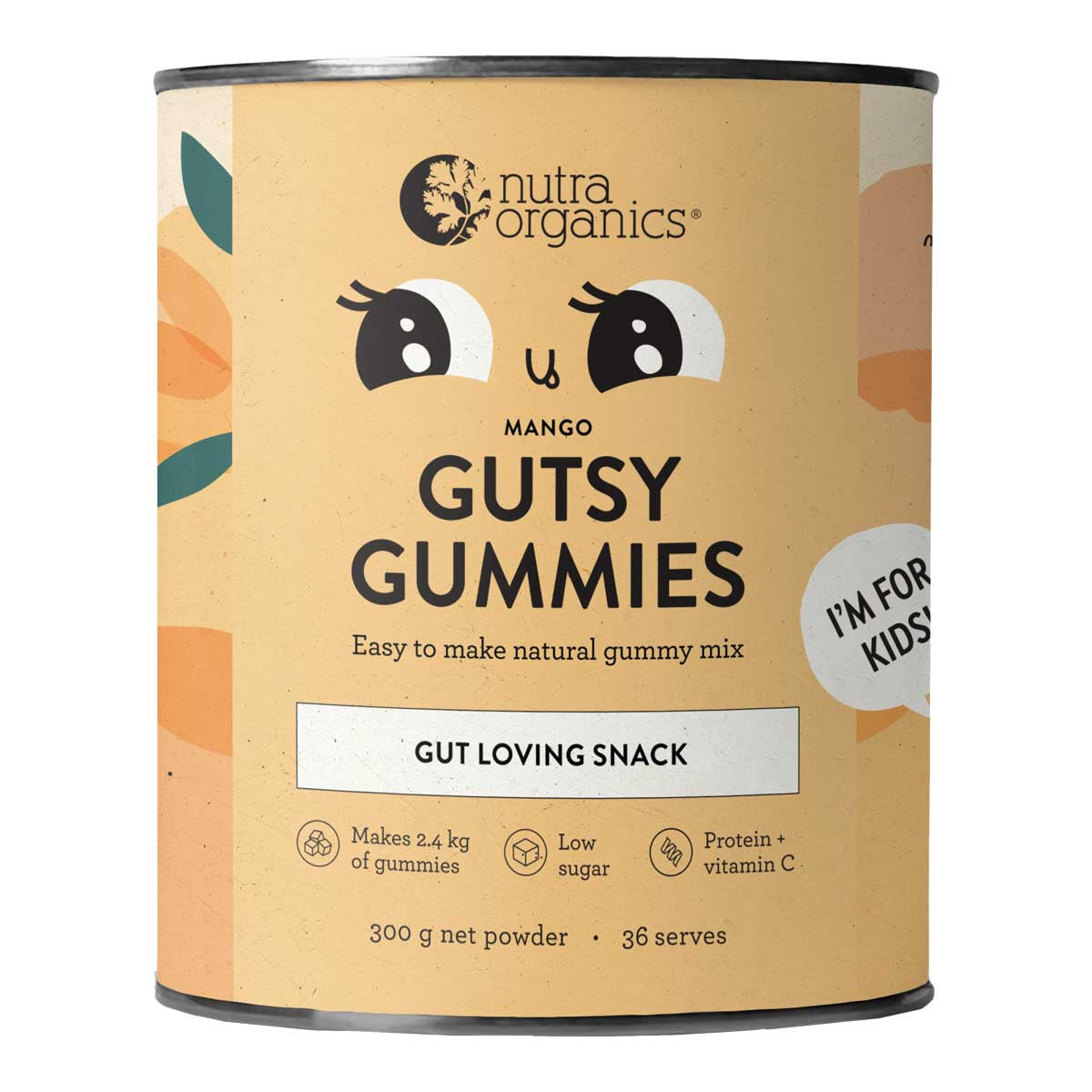 Nutra Organics Mango Gutsy Gummies _2