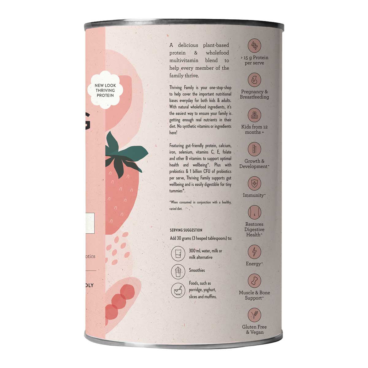 Nutra Organics Thriving Family - Strawberries & Cream _3
