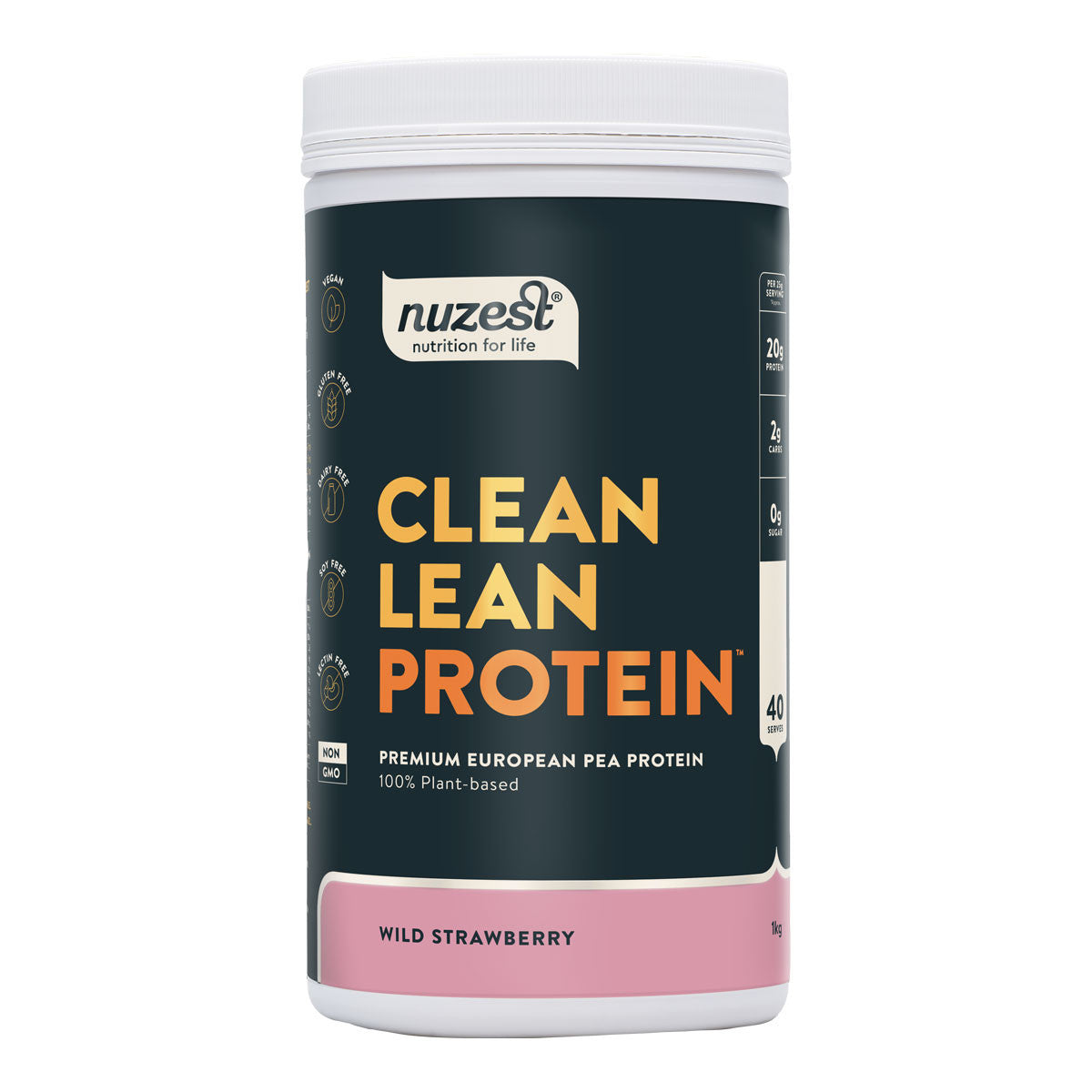 Nuzest Clean Lean Protein Wild Strawberry_2