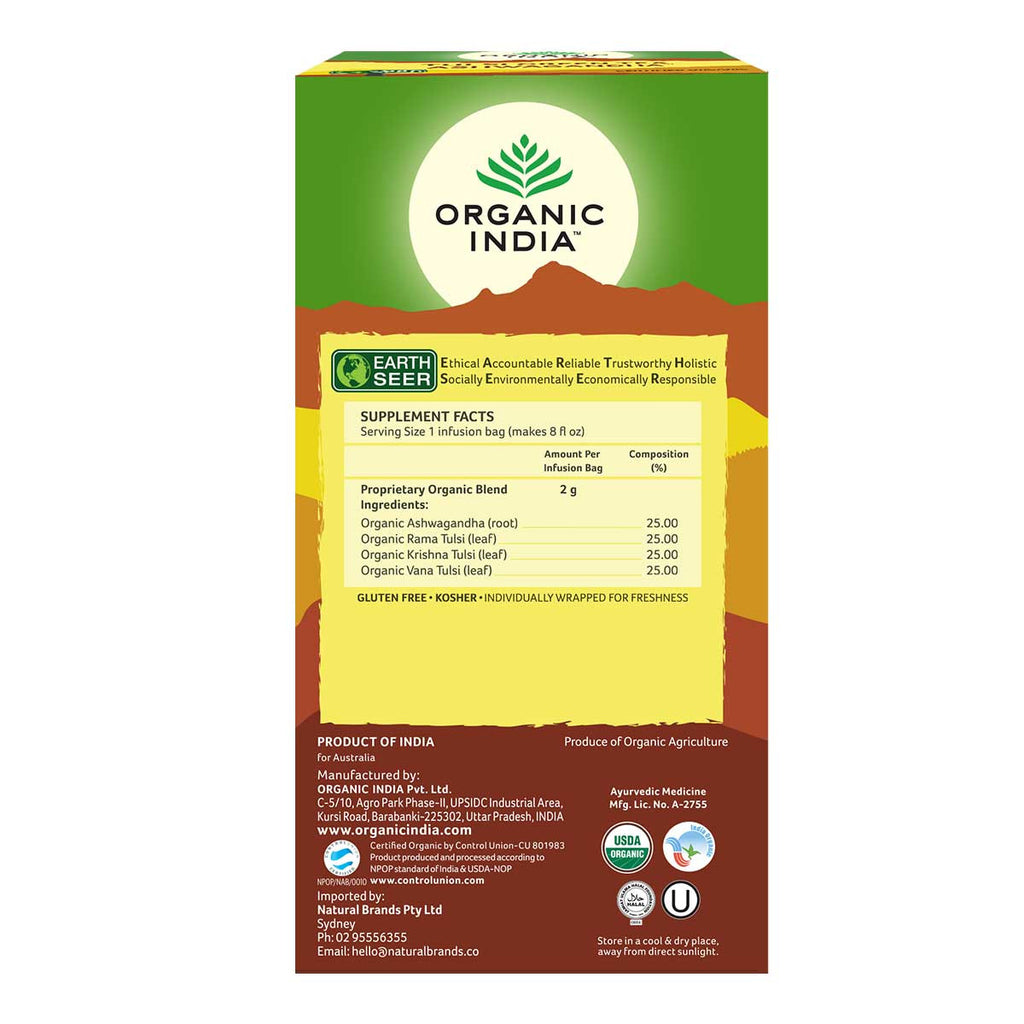 Organic India Tulsi Ashwagandha Tea _2