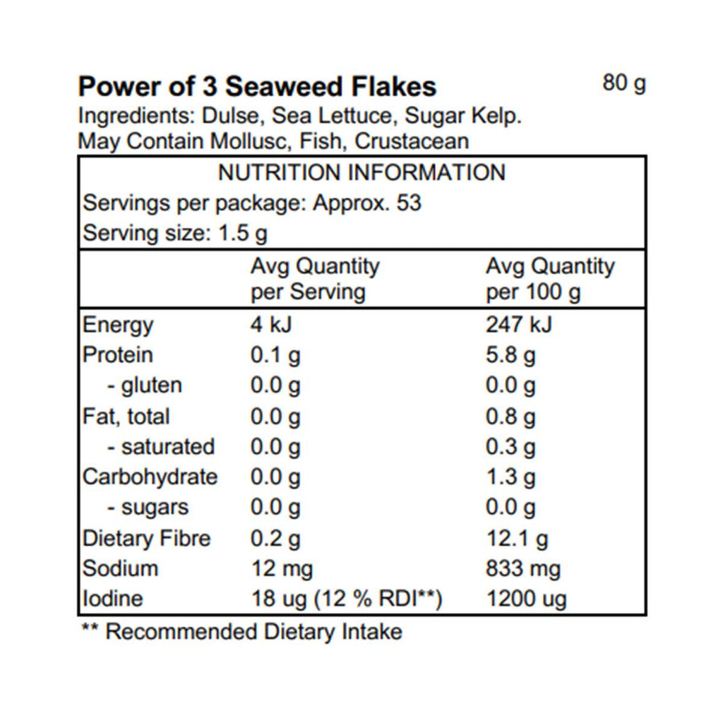 Pacific Harvest Power of Three Seaweed Flakes _5