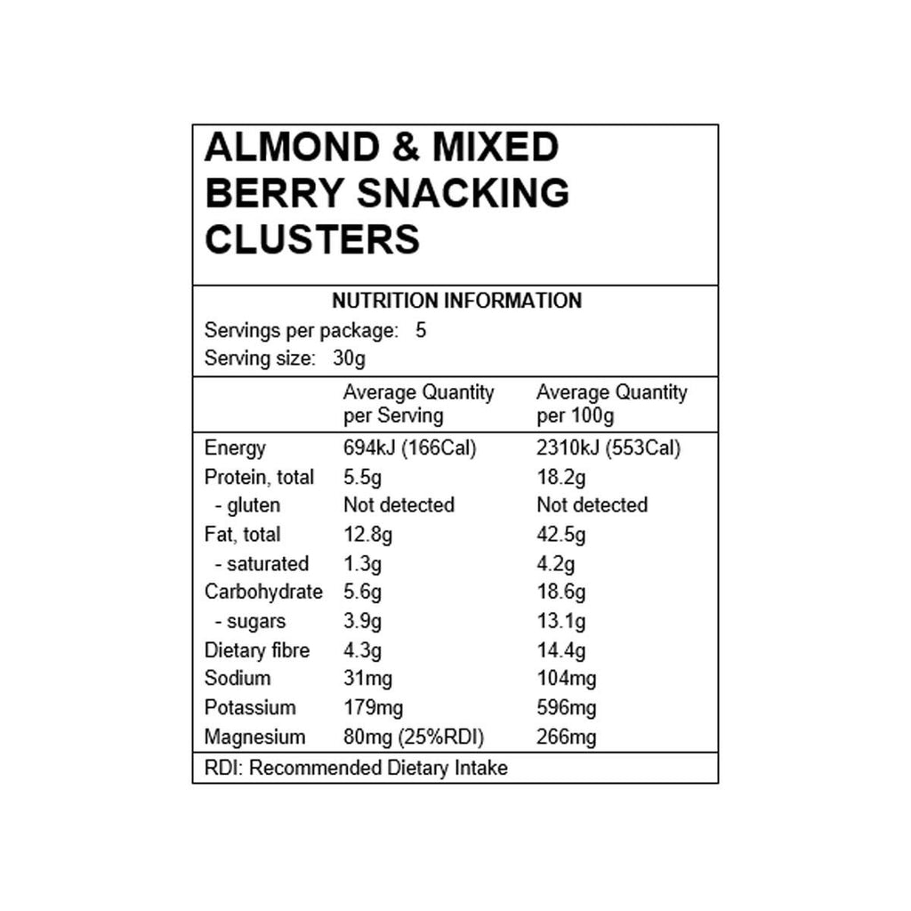 Pure Delish Almond and Mixed Berry Snacking Clusters_2