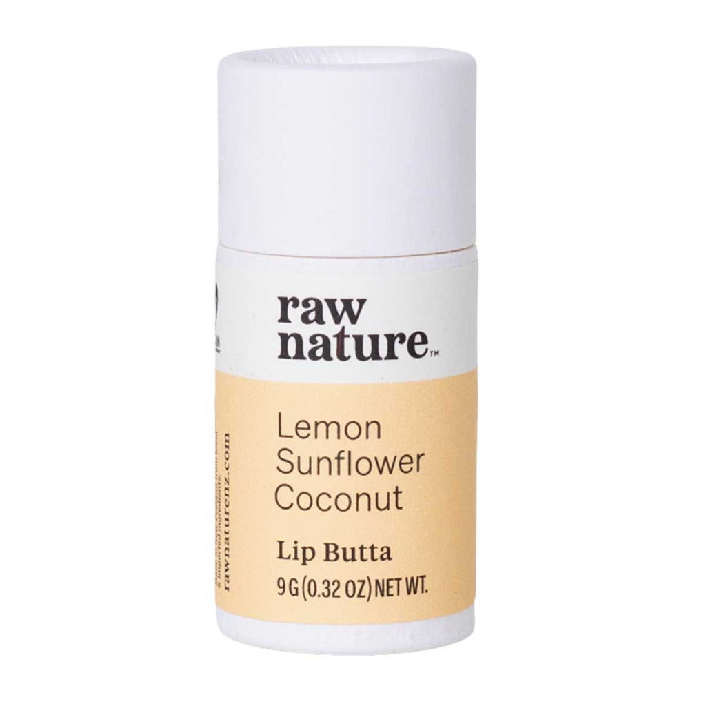 raw nature Lemon Sunflower Coconut Lip Butta _1