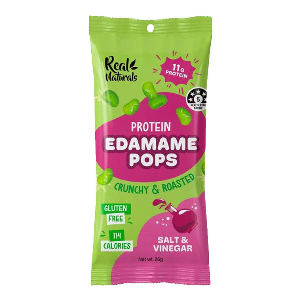Real Naturals Protein Edamame Pops - Salt & Vinegar _1
