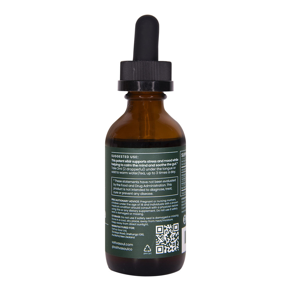 Sattva Soul Kapha Dosha Organic Energizing Tinture _2