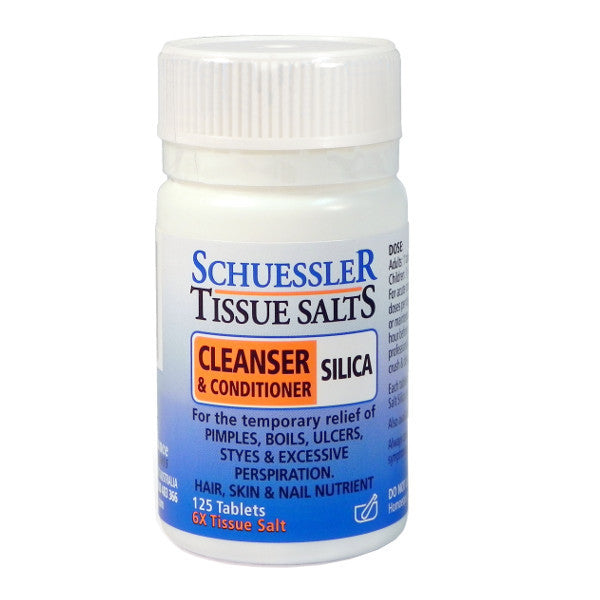 Schuessler Tissue Salts SILICA - Cleanser and Conditioner Tablets_1