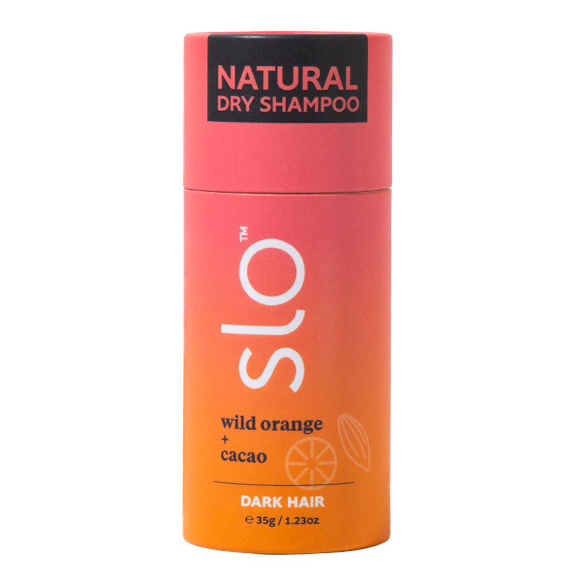 slo Natural Dry Shampoo Wild Orange + Cacao Dark Hair _1