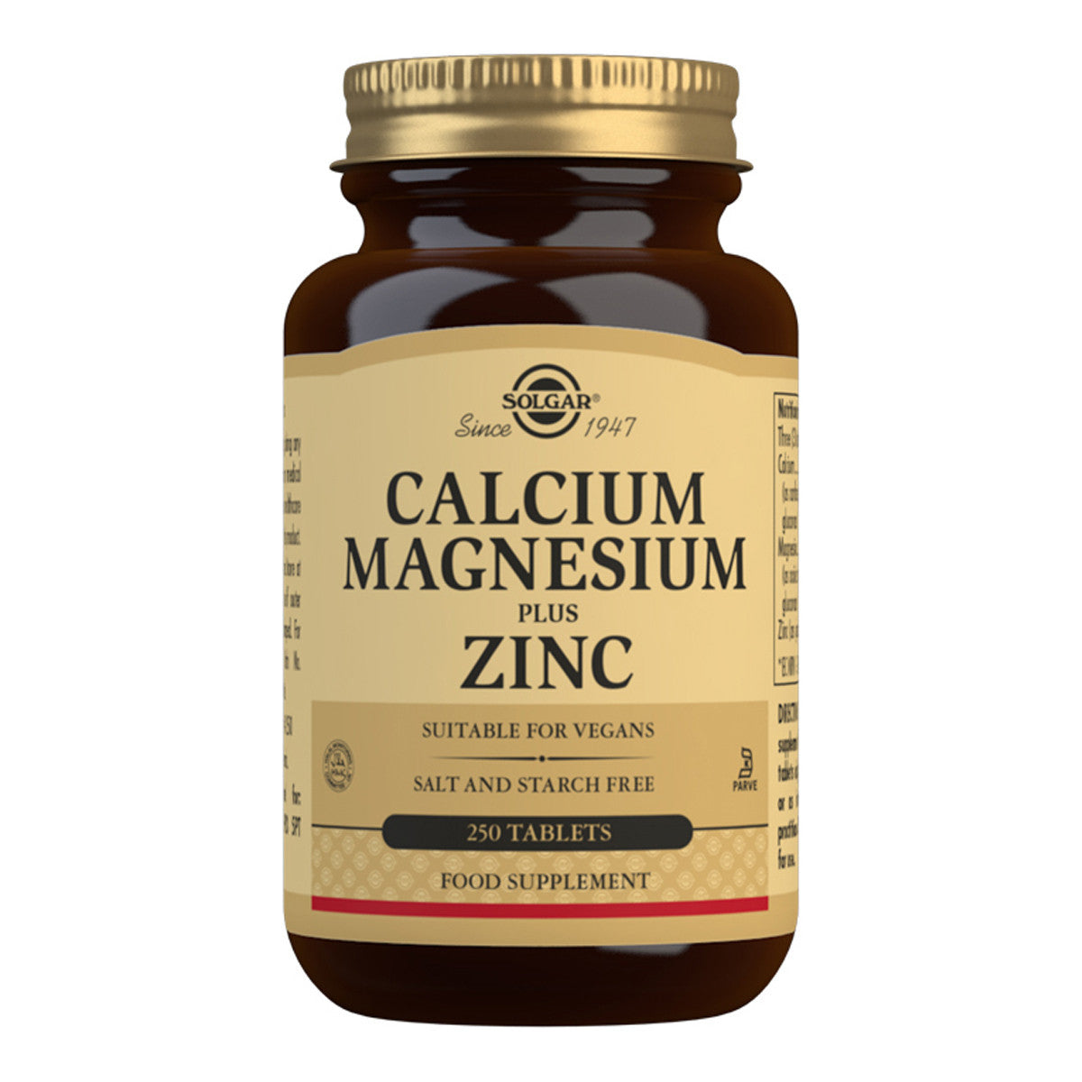 Solgar Calcium Magnesium Plus Zinc_2