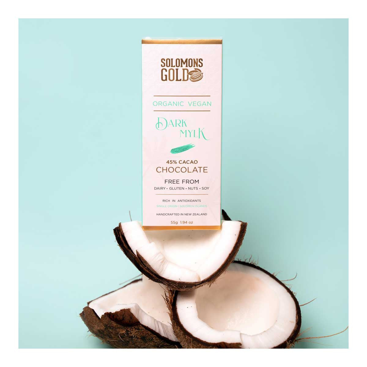 Solomons Gold Dark Mylk 45% Cacao Chocolate _3