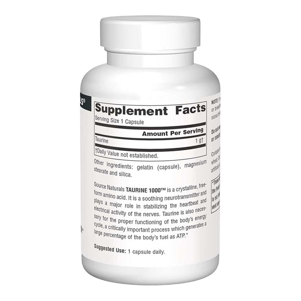 Source Naturals Taurine 1000 _4