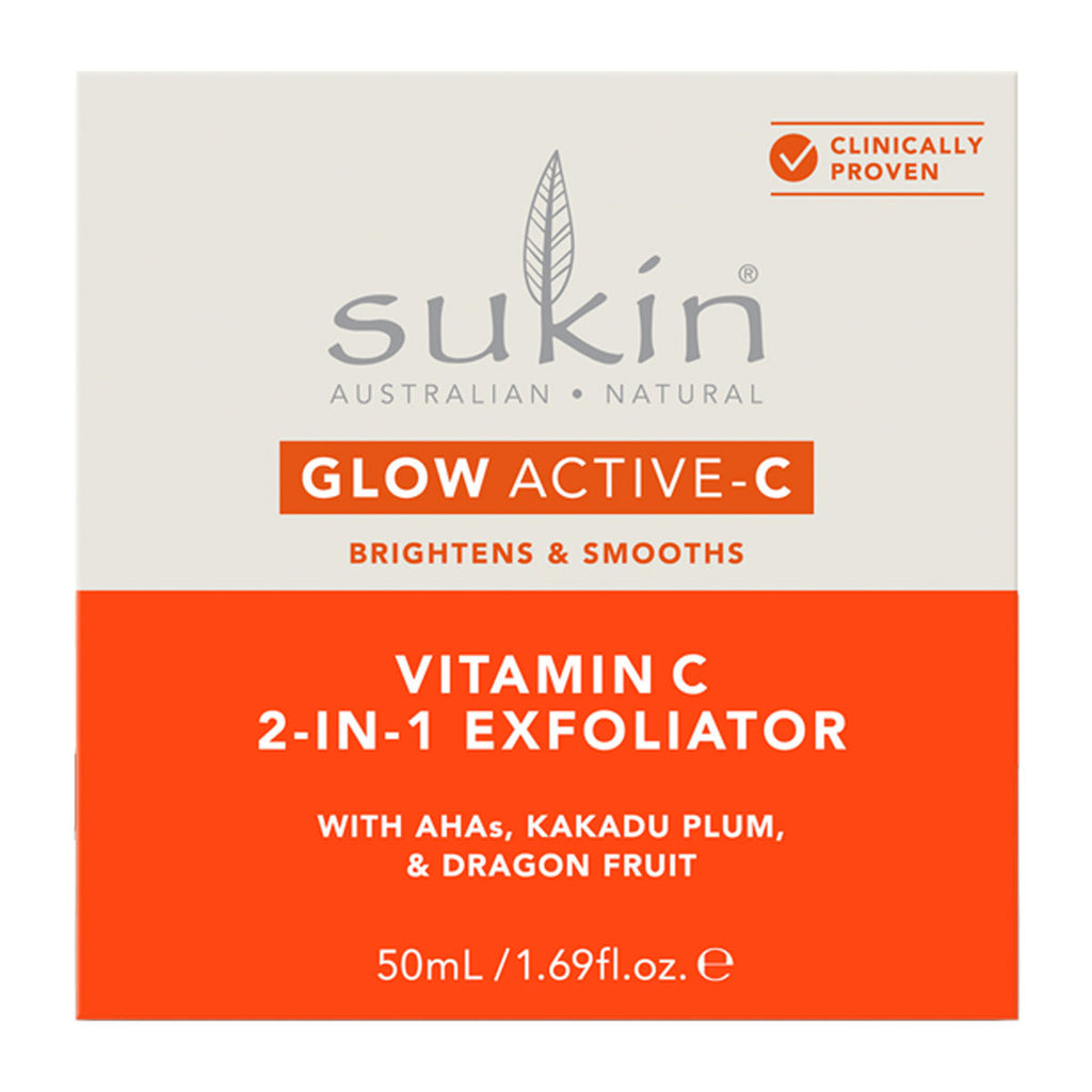 Sukin Glow Active-C Vitamin C 2-in-1 Exfoliator _2
