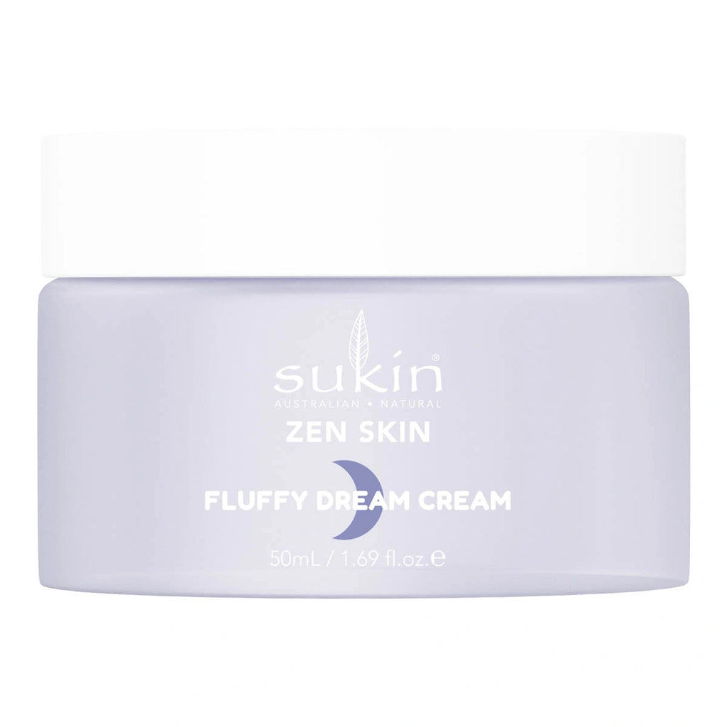 Sukin Fluffy Dream Cream packaging on a white background