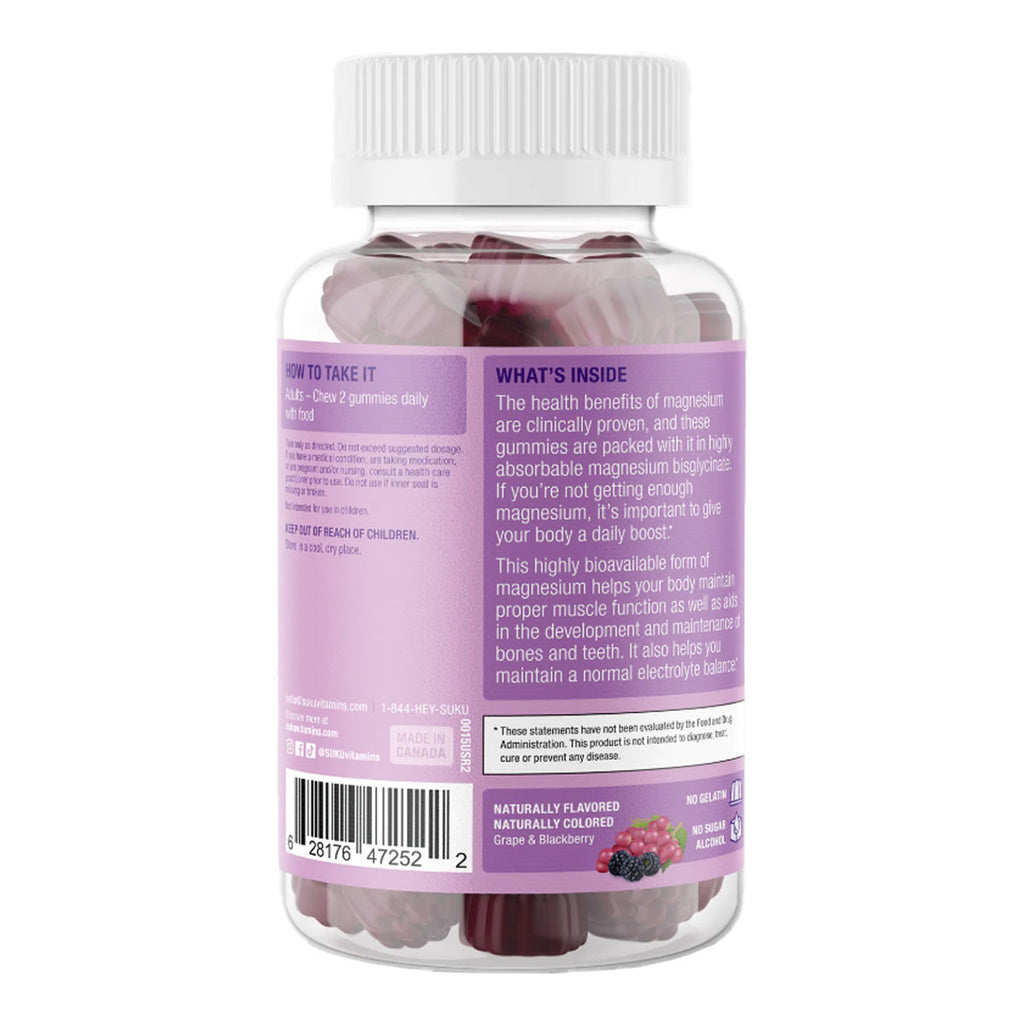 SUKU Vitamins Mega Strength Magnesium _3