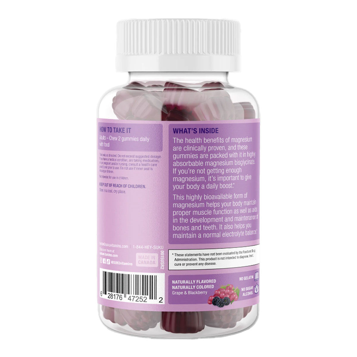 SUKU Vitamins Mega Strength Magnesium _3