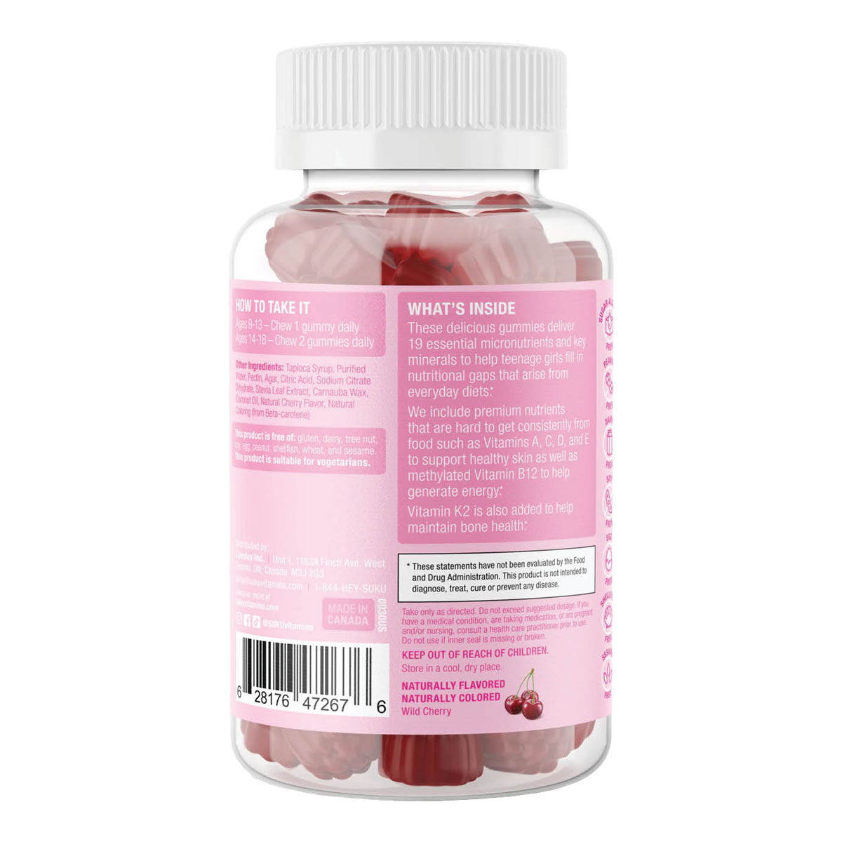 SUKU Vitamins Teen Girl Total Multi _2