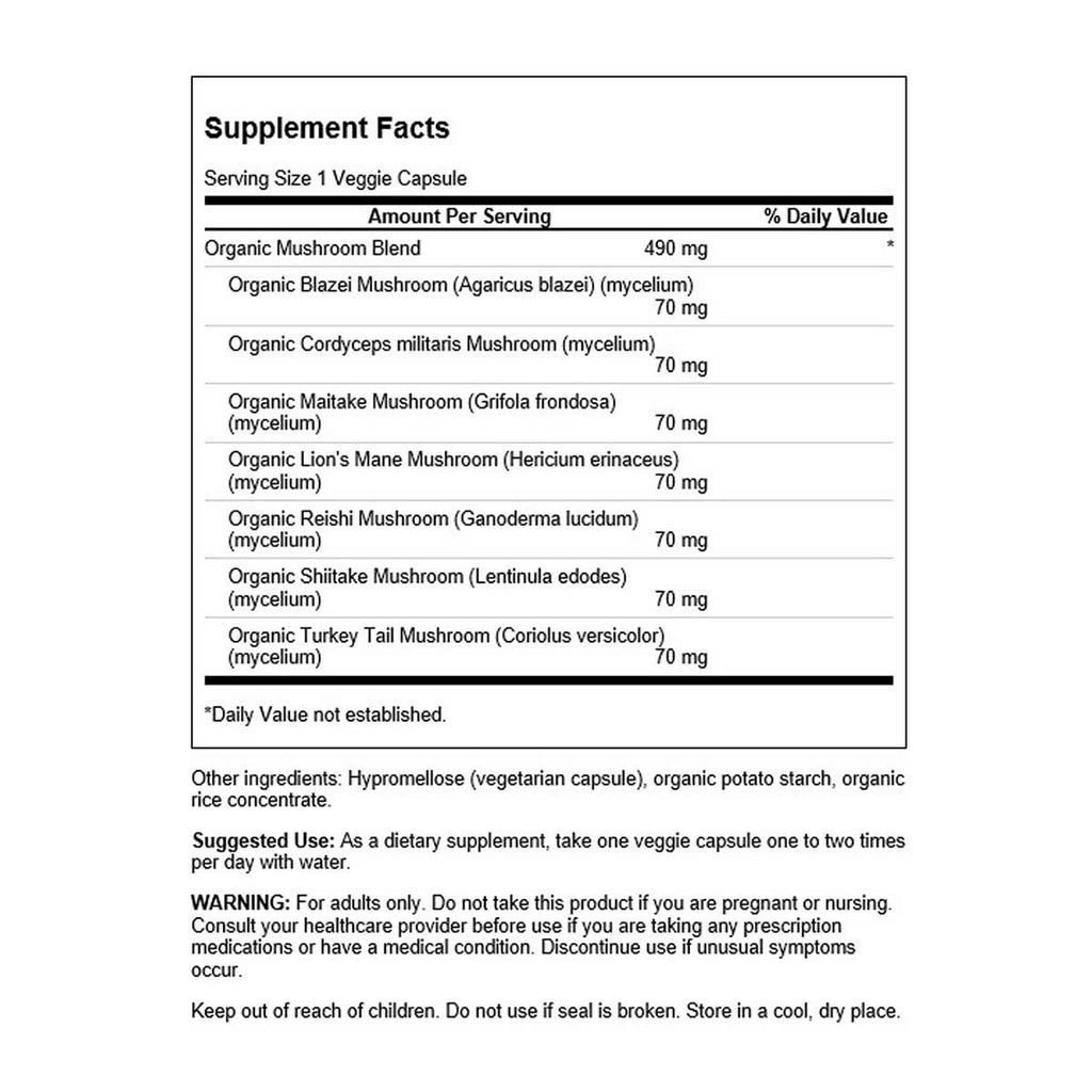Swanson Full Spectrum 7 Mushroom Complex _2