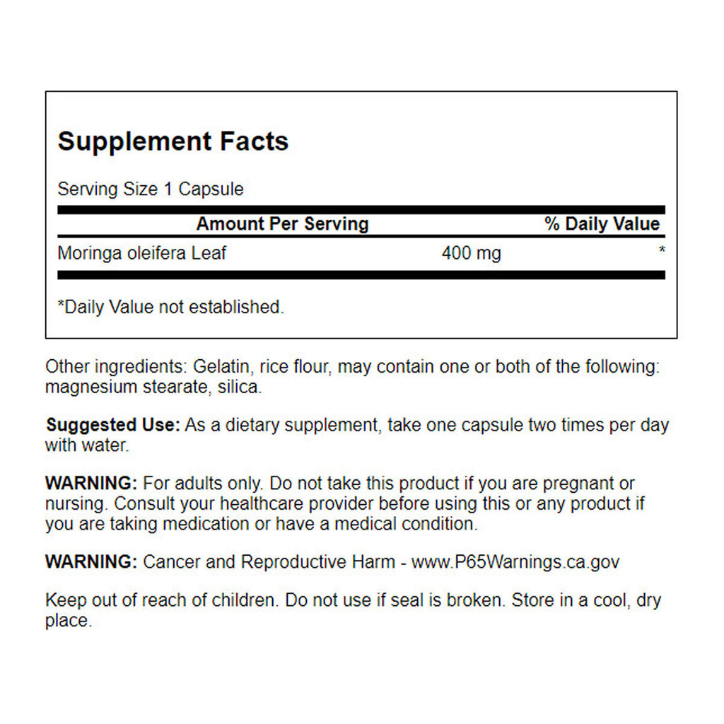 Swanson Full Spectrum Moringa Oleifera _2