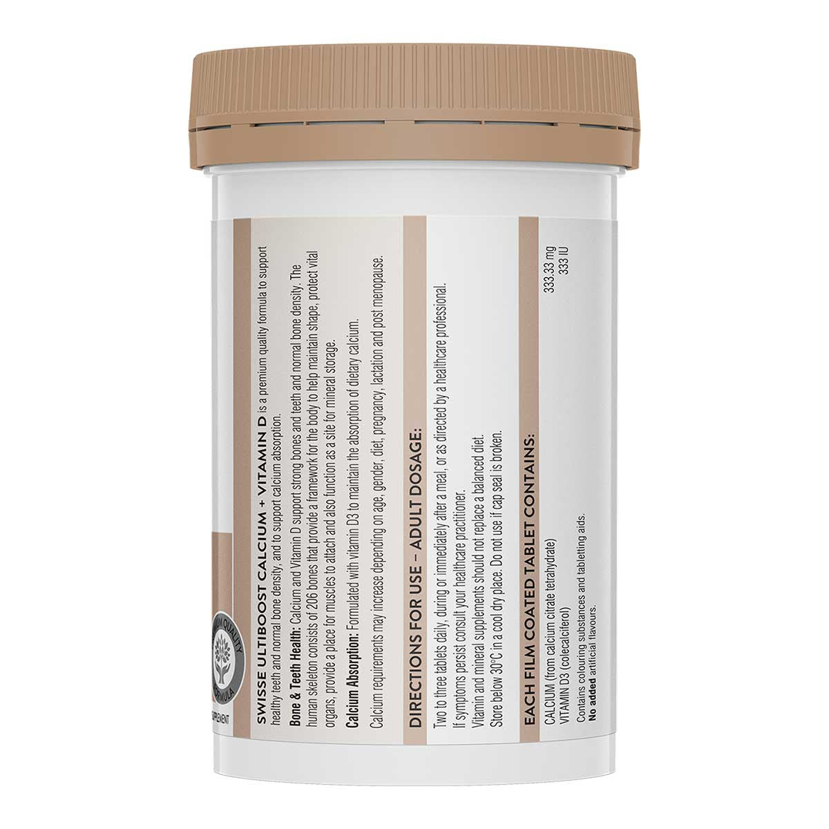 Swisse Calcium + Vitamin D _2