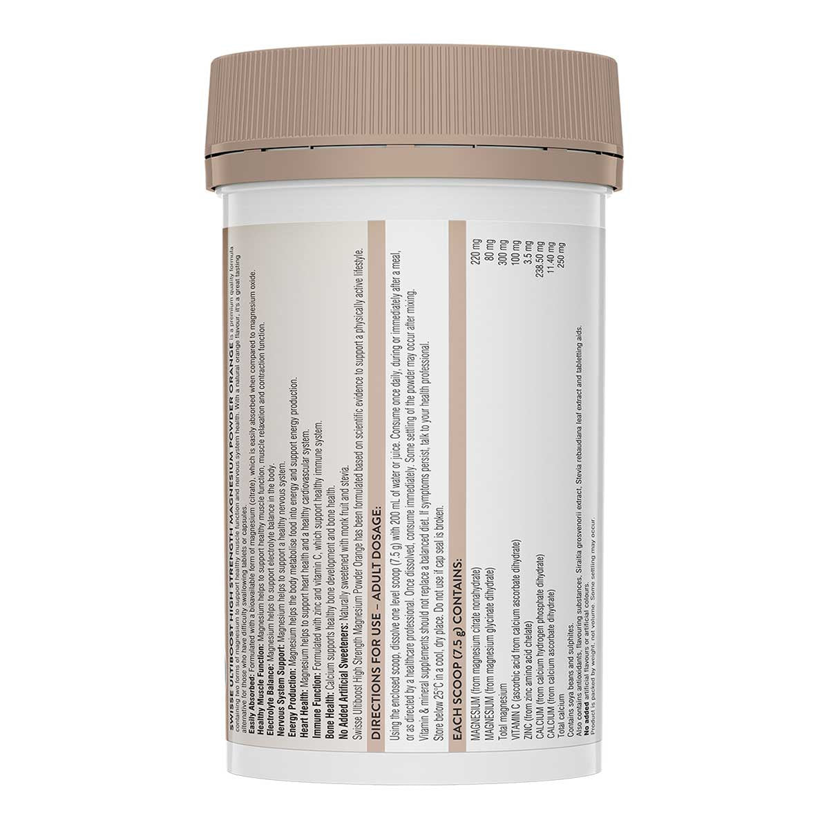 Swisse High Strength Magnesium Powder - Orange _2