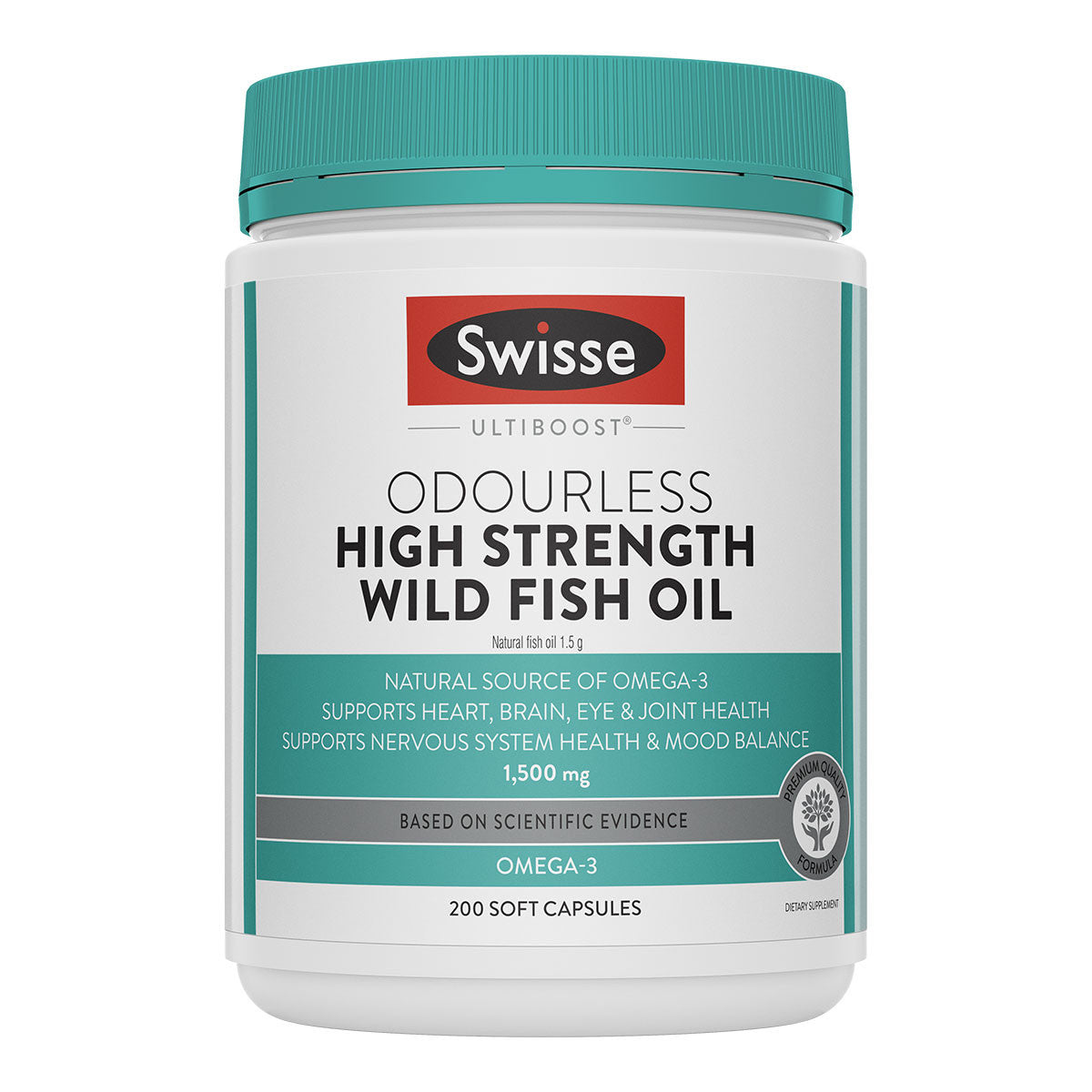Swisse Ultiboost Odourless High Strength Wild Fish Oil _1
