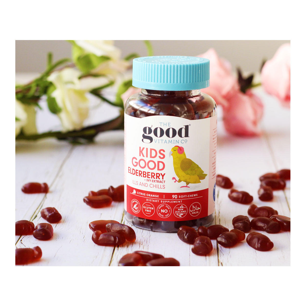 The Good Vitamin Co Ltd Kids Good Elderberry Ivy Extract Ills and Chills_3