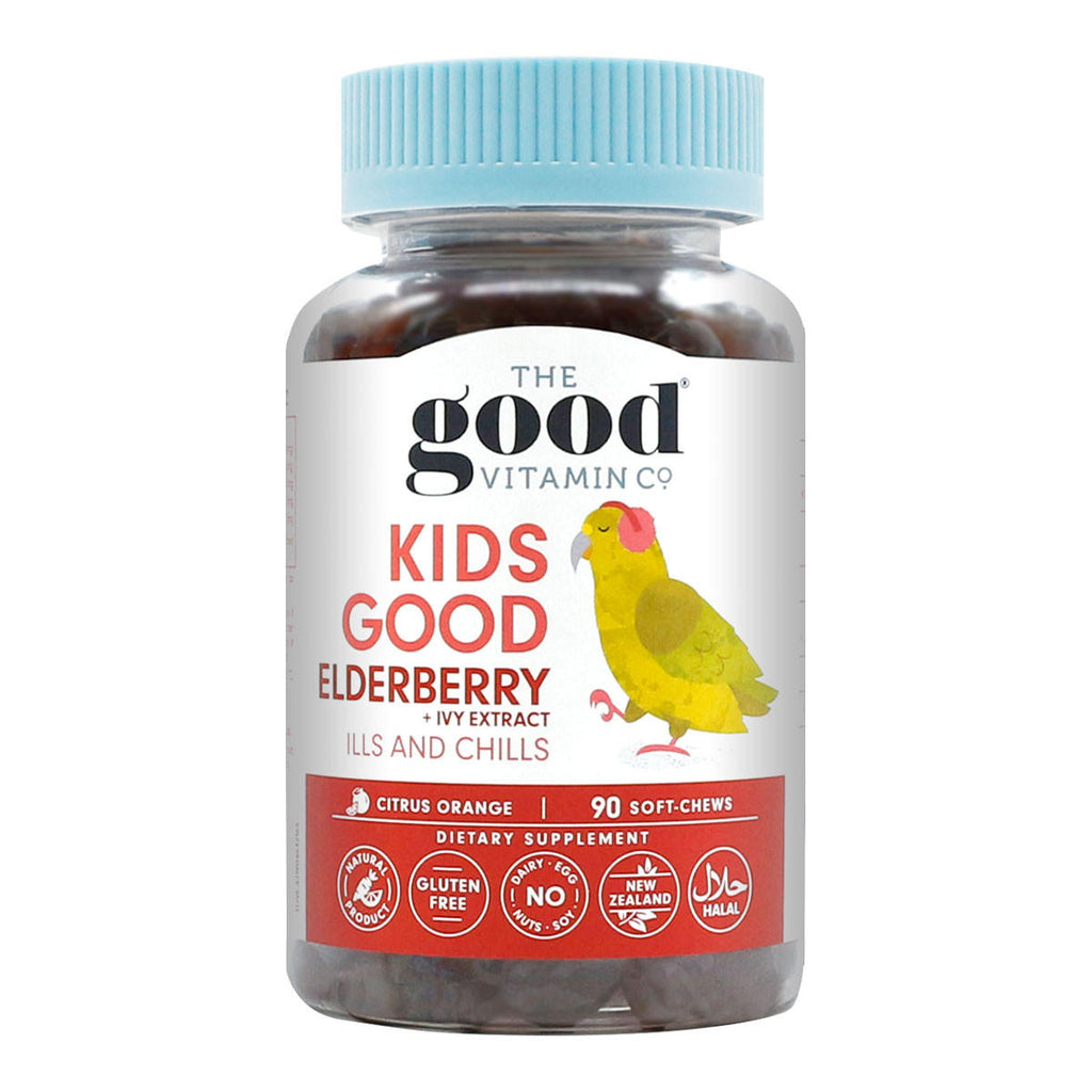 The Good Vitamin Co Ltd Kids Good Elderberry Ivy Extract Ills and Chills_1