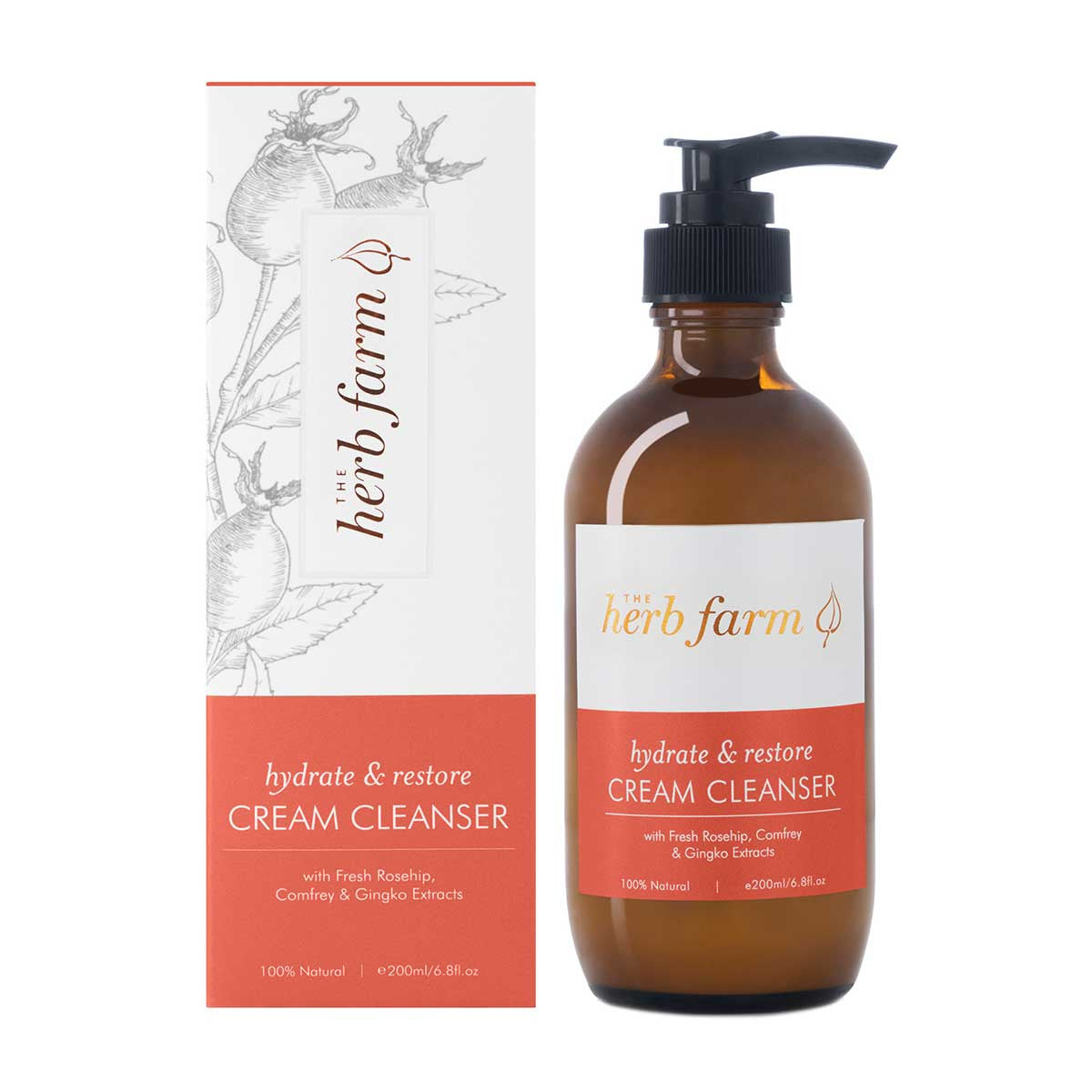 The Herb Farm Hydrate & Restore Cream Cleanser _1
