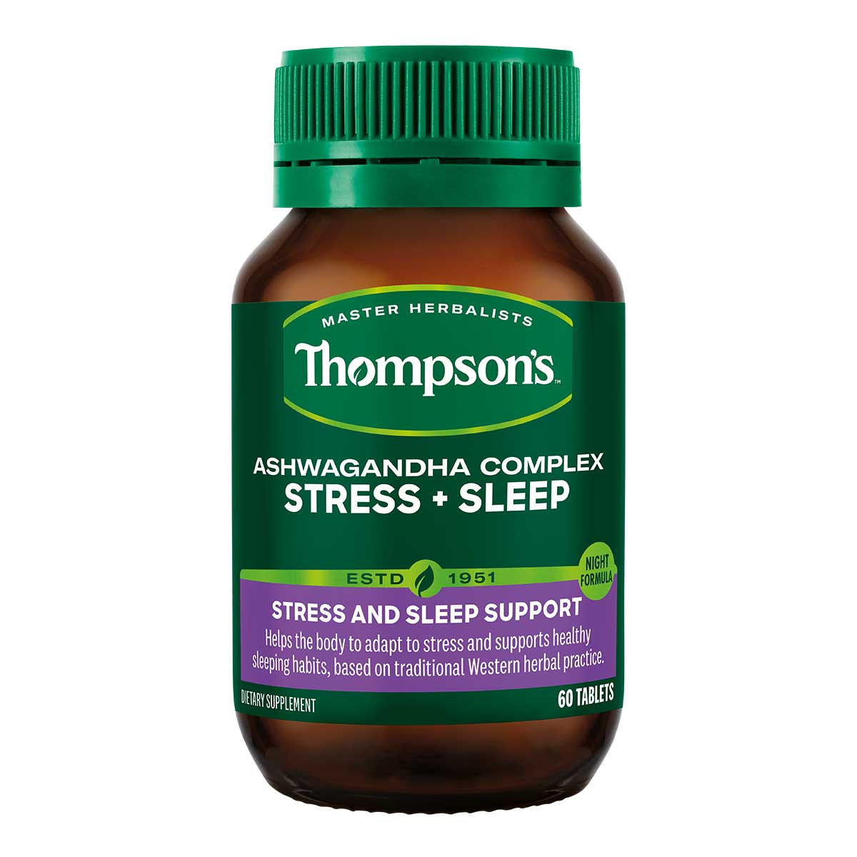 Thompsons Ashwagandha Complex Stress Sleep_1