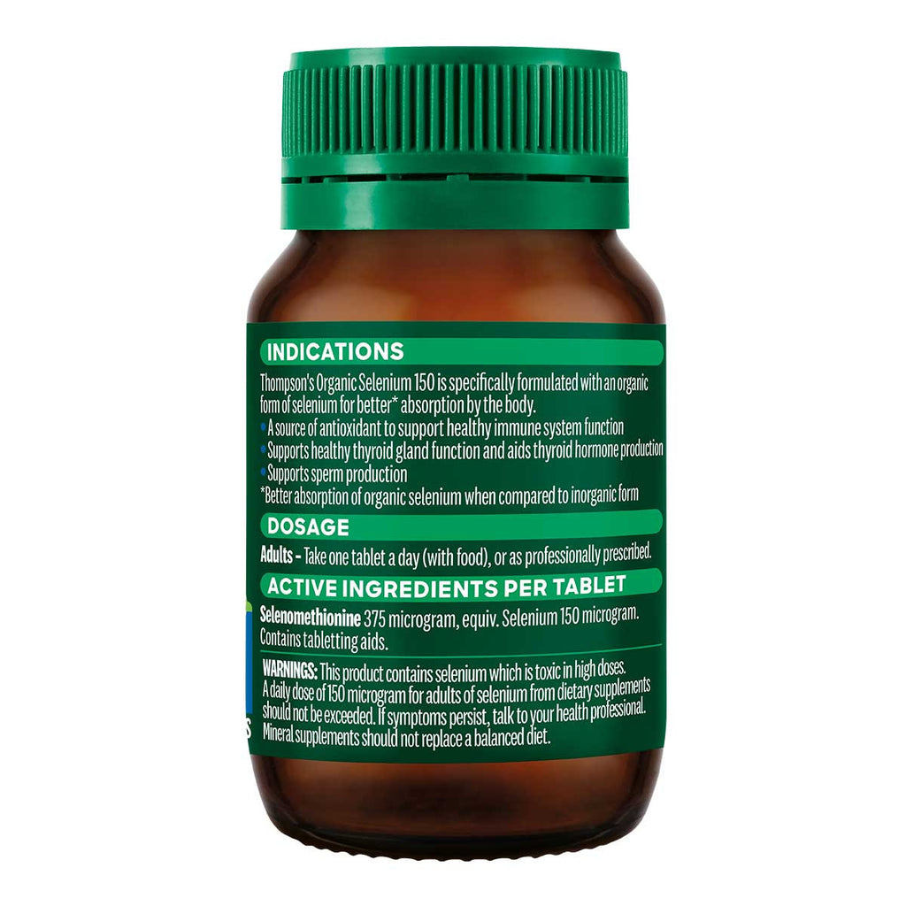 Thompsons Organic Selenium 150_2