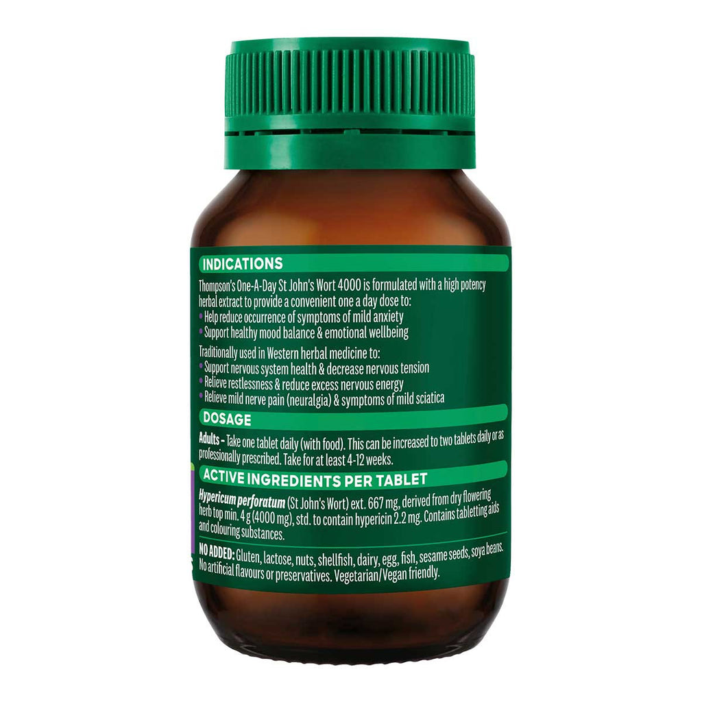Thompson's St John's Wort 4000 One-A-Day _2