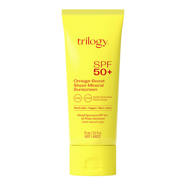 SPF 50+ Omega-Boost Sheer Mineral Sunscreen