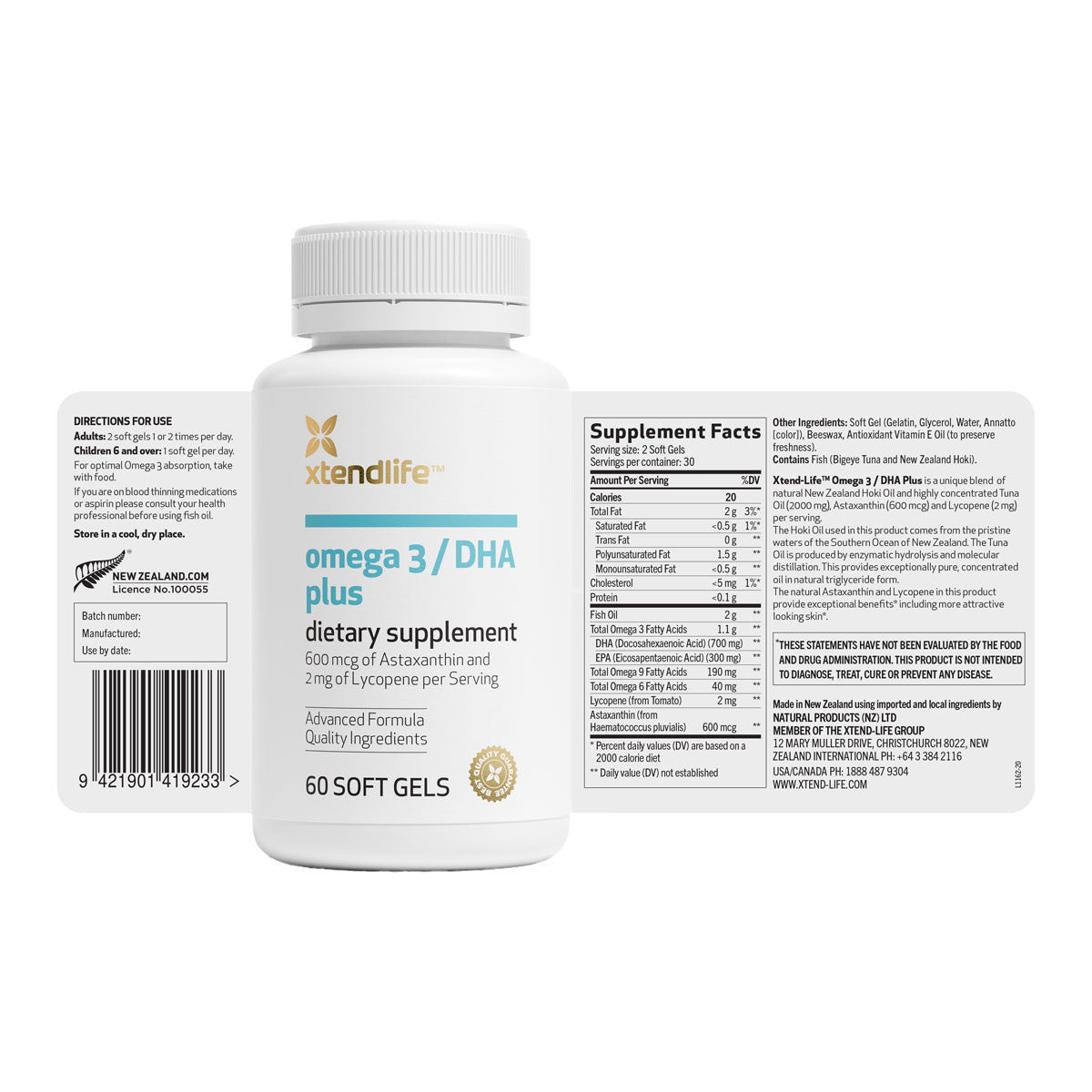 Xtend-Life Omega 3/DHA Plus _2